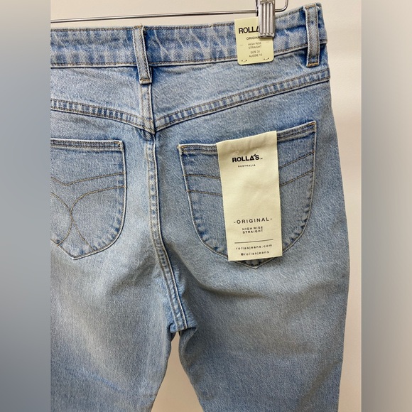 BNWT, OG Straight Leg Jeans, Rolla’s Premium Denim - Picture 4 of 6